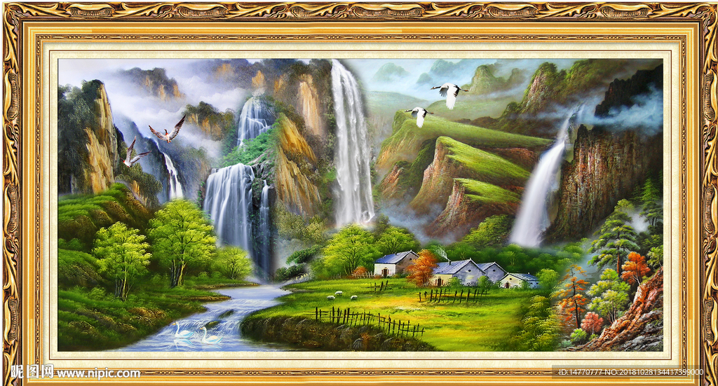 风景油画