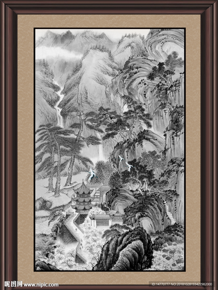 国画水墨