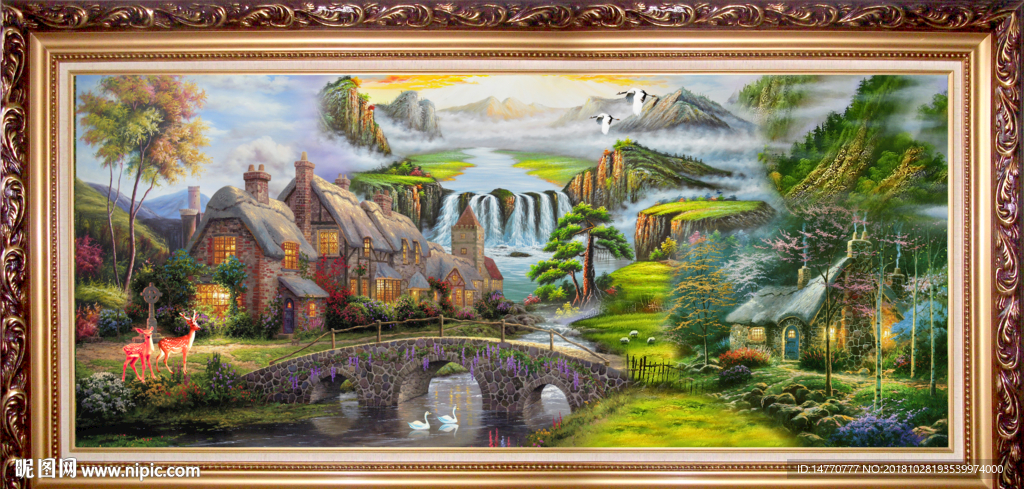 风景油画