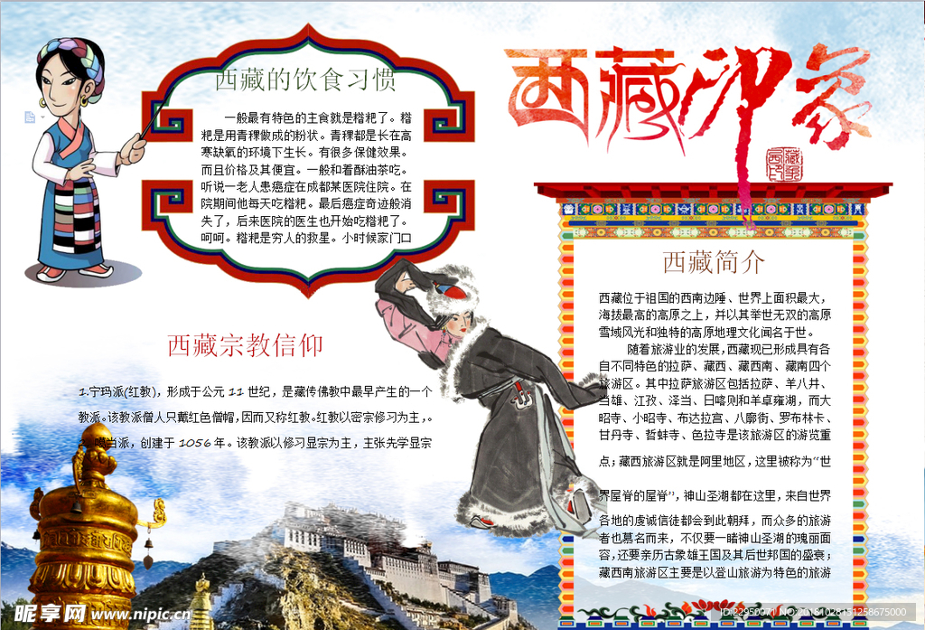 旅游小报