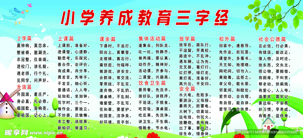 教育三字经