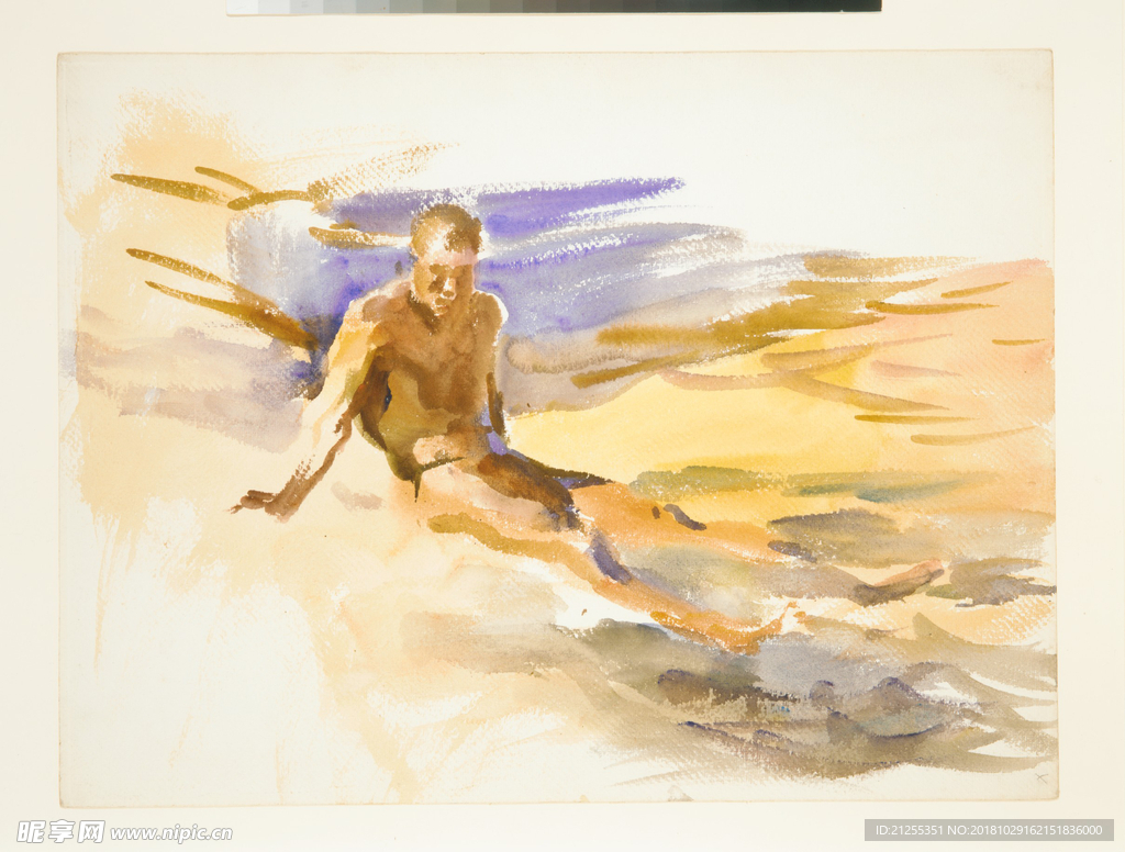 人物油画