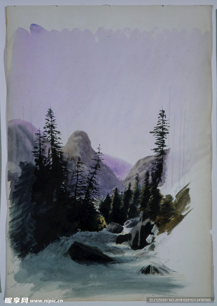 风景油画