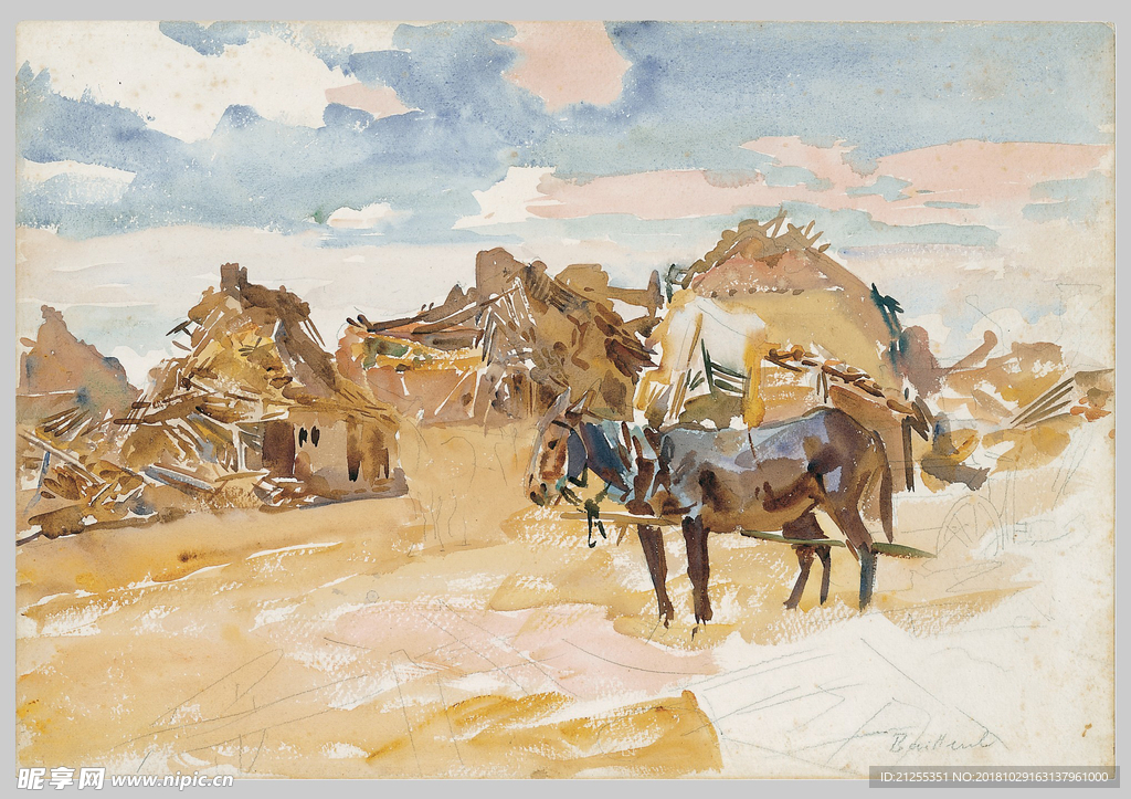 风景油画