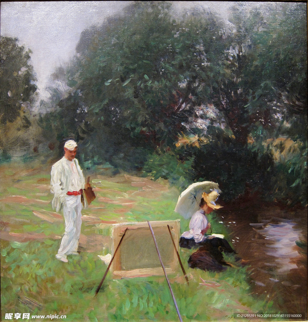 人物油画