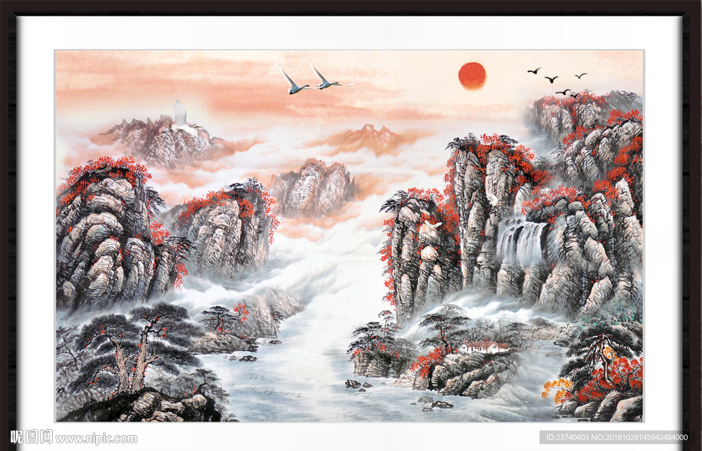 国画山水