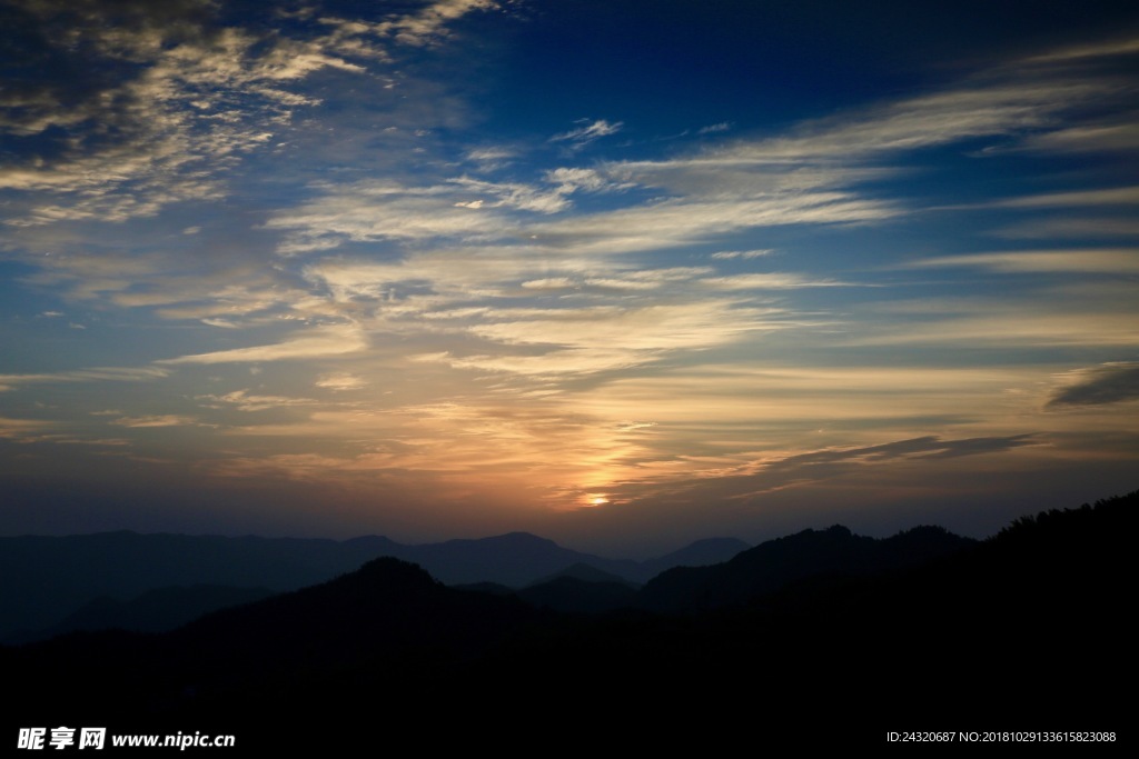 夕阳西下