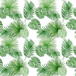 热带植物服装纺织数码印花图案