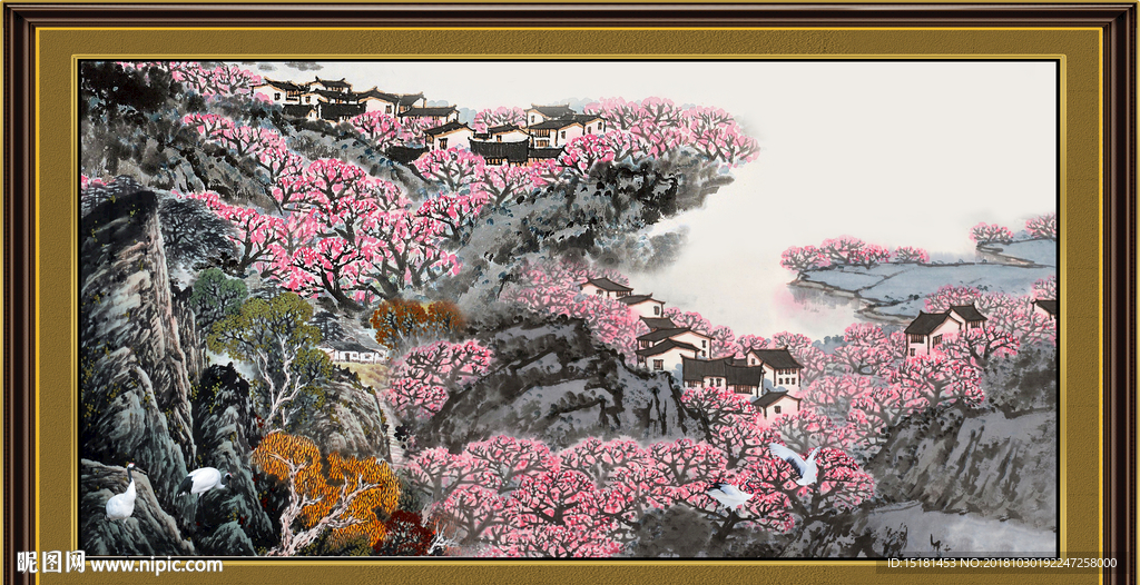 国画山水