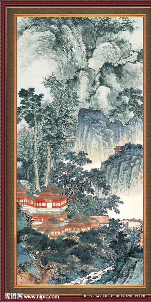 国画山水