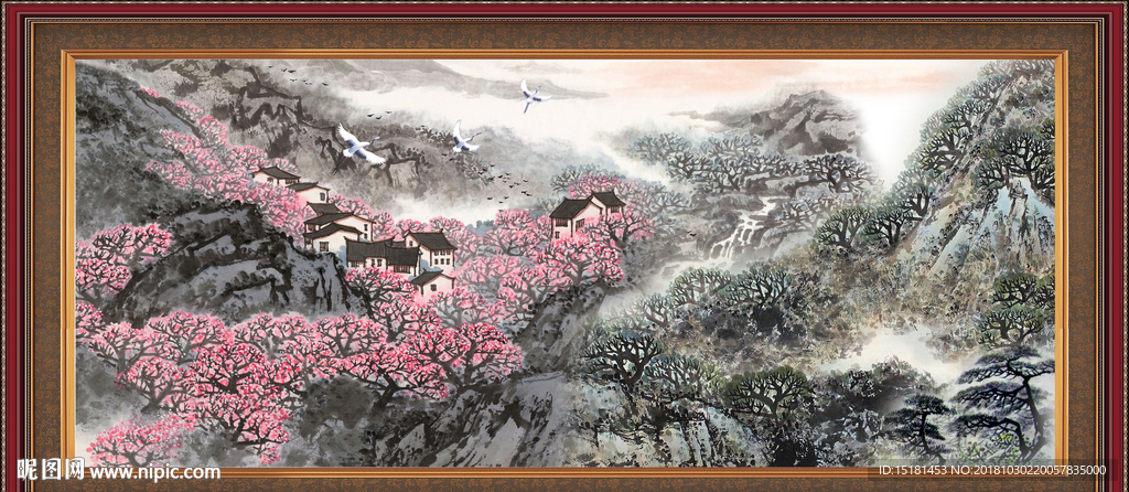 国画山水