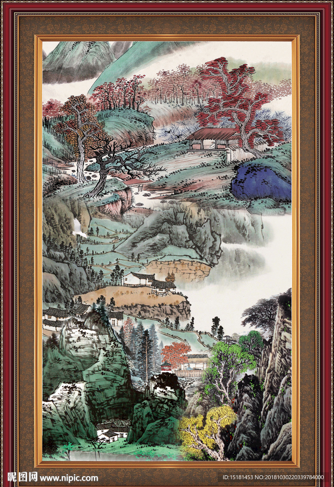 国画山水