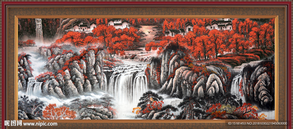 国画山水