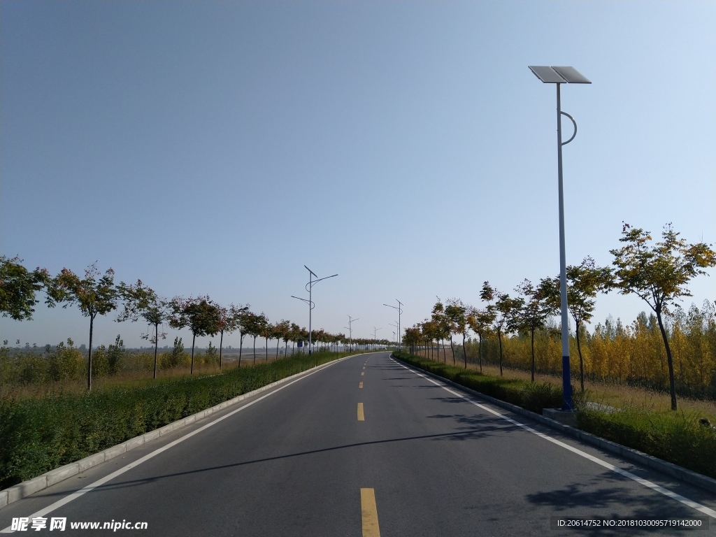 乡村道路风景
