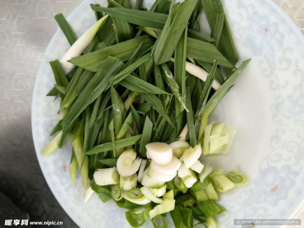 蒜苗食材