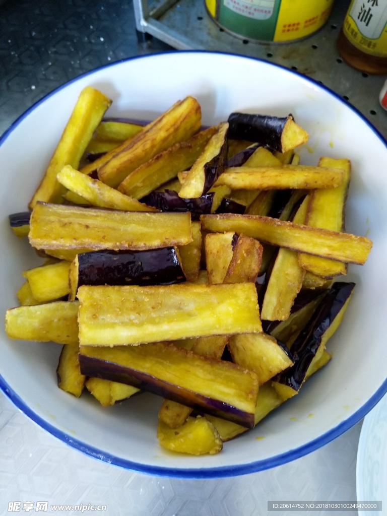 油炸茄子