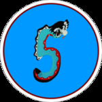 卡通数字5