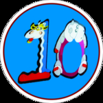 卡通数字10