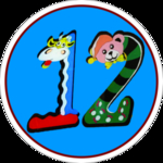 卡通数字12