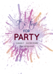 PARTY字样