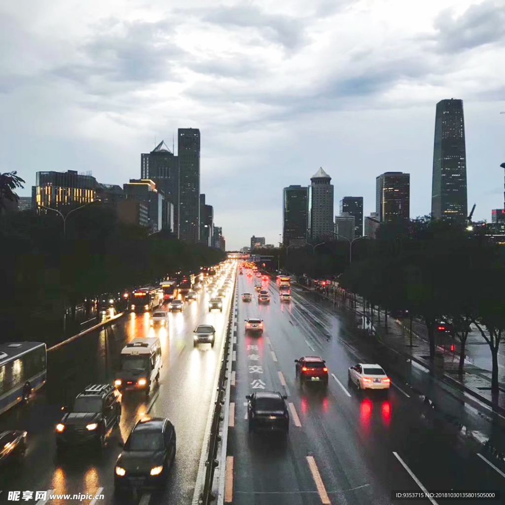 城市的夜