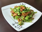 毛辣子炒肉