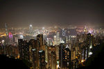香港太平山夜景