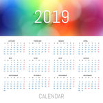 2019年台历