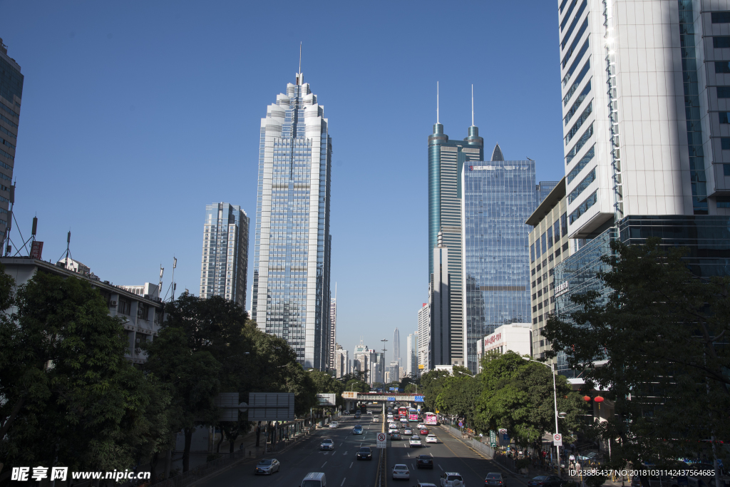 深南东路街景