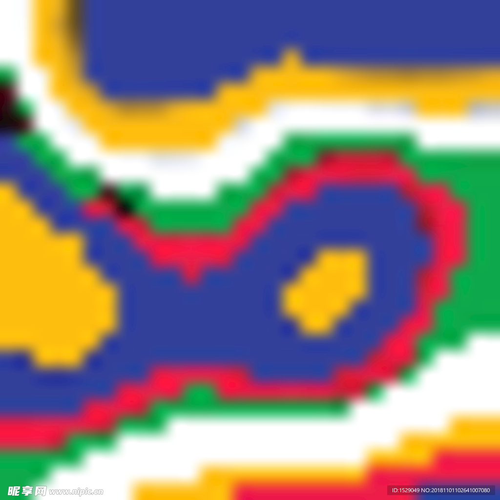 彩色不规则曲线底纹