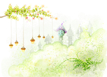 PSD分层素材花纹 背景