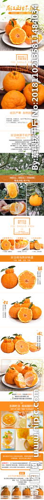 橘子详情 水果素材