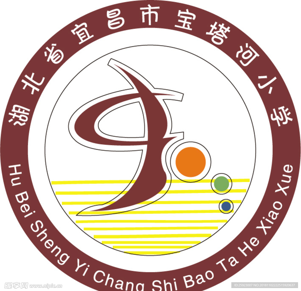 学校logo