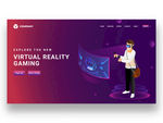 VR眼镜插图登陆页