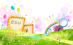 PSD分层素材花纹 背景