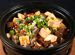 麻婆豆腐烩鸭血