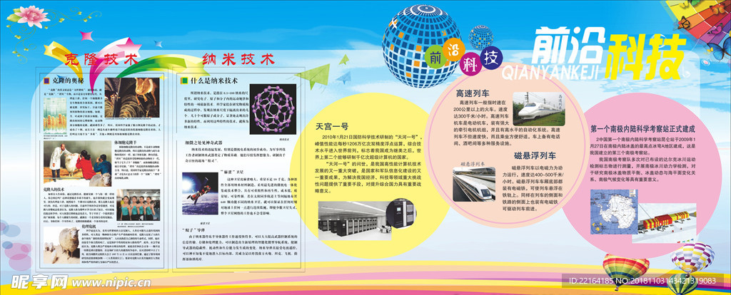 校园科技展板