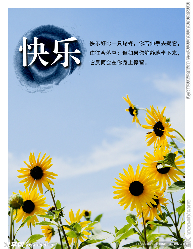 向日葵海报
