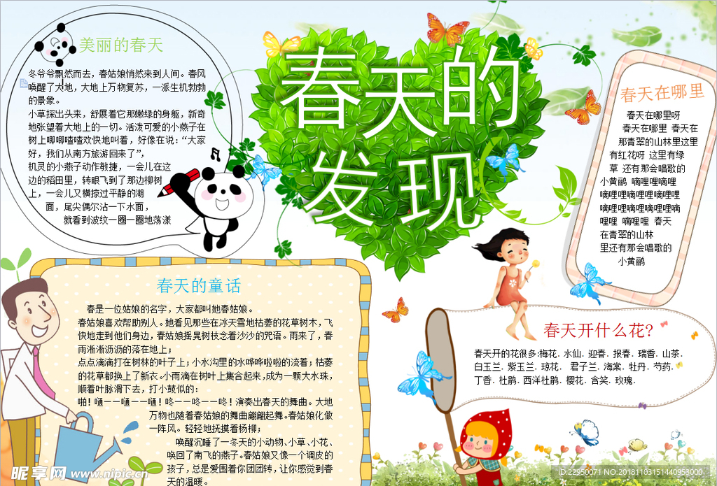 旅游小报