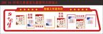 党政文化墙 党建活动室 价值观