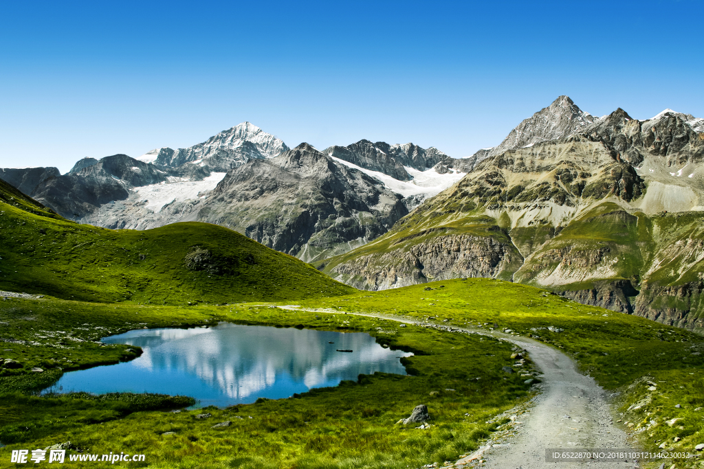 高山风景 群山景色