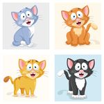 呆萌小猫