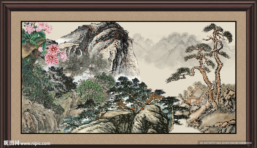 国画山水