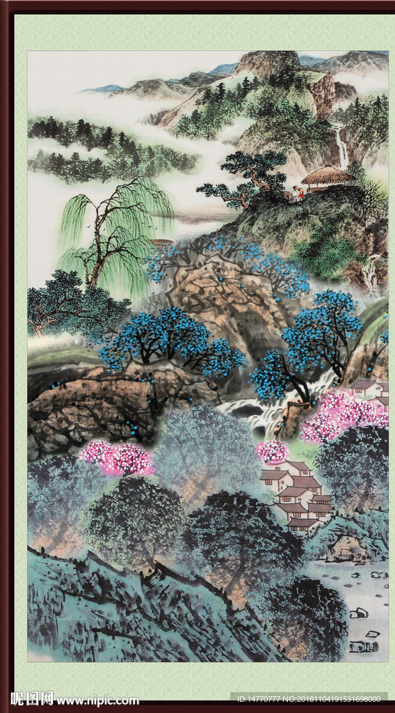 国画山水