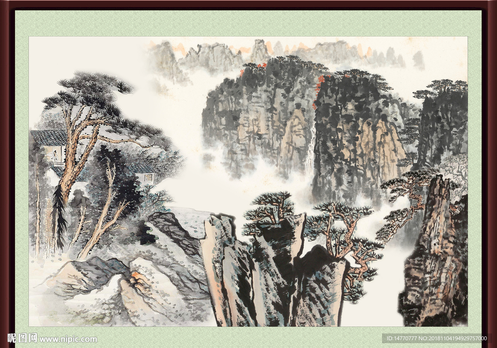 国画山水