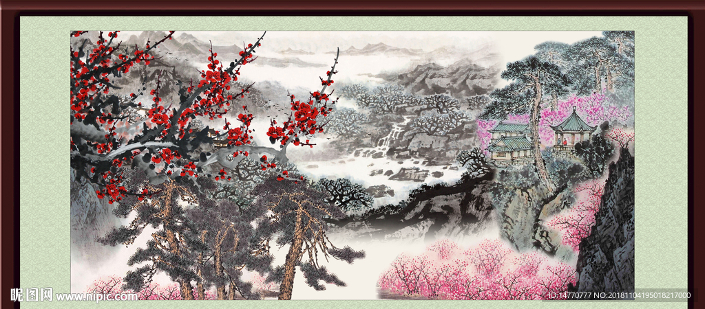 喜上眉梢 梅花