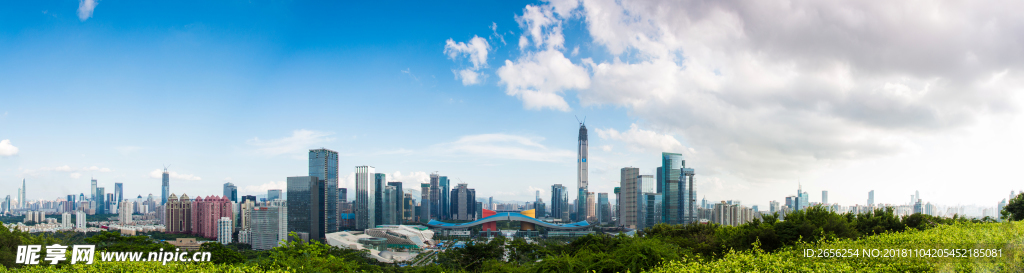 城市金融大厦全景图