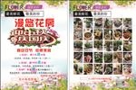 花房单页彩页