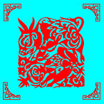 歇晌剪纸