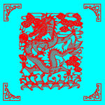 龙剪纸